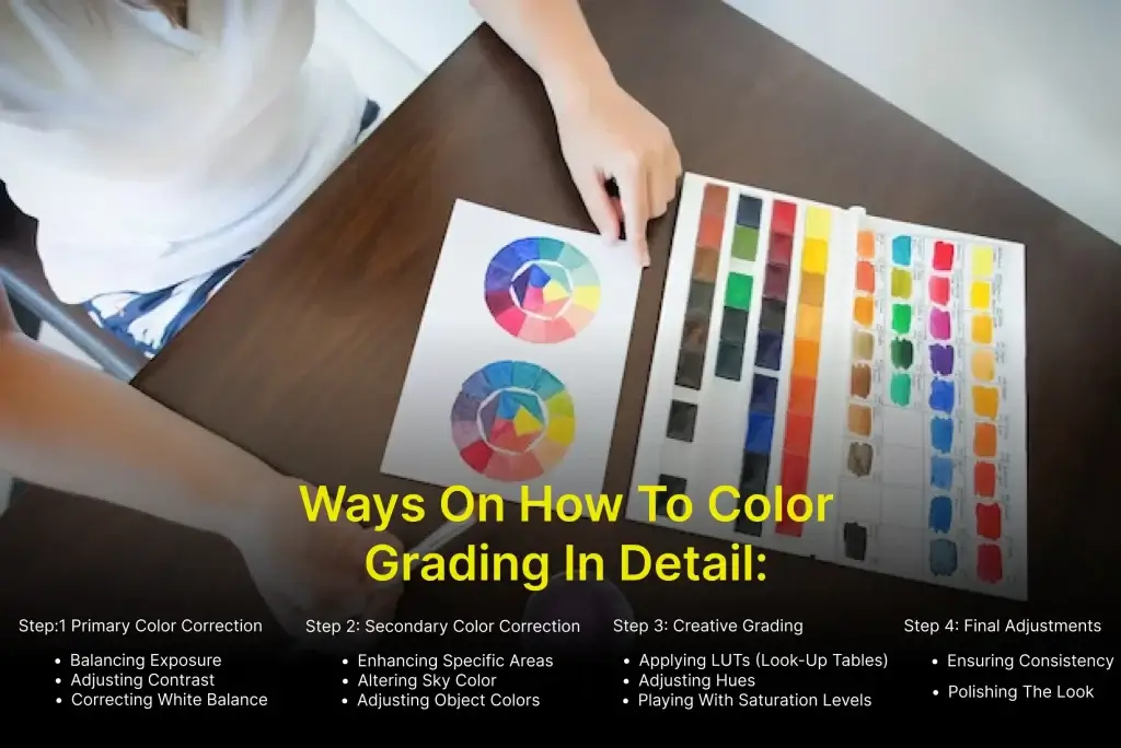how to color grading in detail